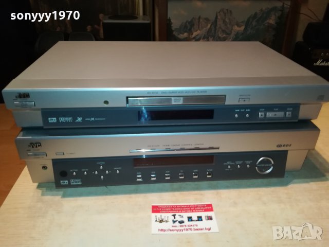 JVC RECEIVER+JVC DVD 1502221041, снимка 9 - Ресийвъри, усилватели, смесителни пултове - 35793648