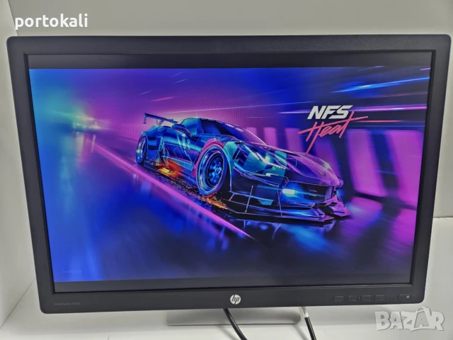 +Гаранция! HDMI IPS Монитор HP EliteDisplay E242 24" инча + кабел, снимка 2 - Монитори - 50986009
