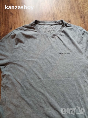 calvin klein - страхотна мъжка тениска L, снимка 3 - Тениски - 51750029