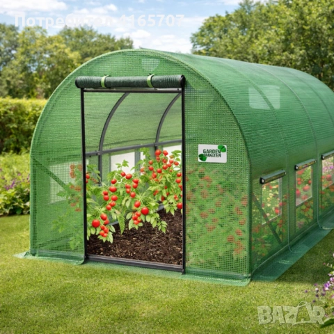 Градиснка оранжерия New Solution - отлична защита за вашите култури 3 х 2 х 2м, снимка 4 - Оранжерии - 53650367