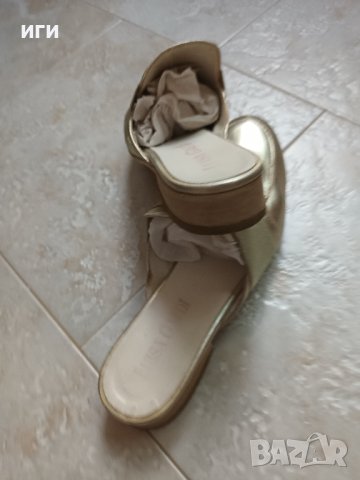 Обувки от естетвена кожа-39 номер, снимка 11 - Чехли - 25776327