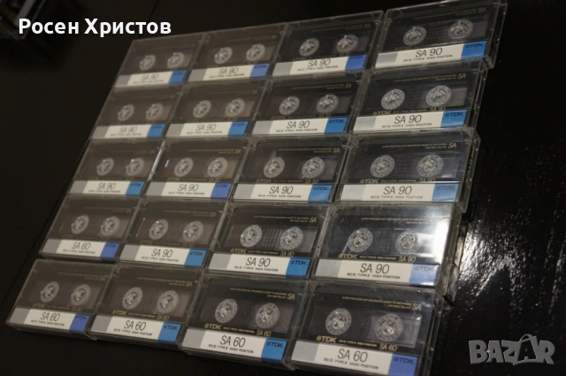 Аудиокасети TDK SA, снимка 2 - Аудио касети - 53193939