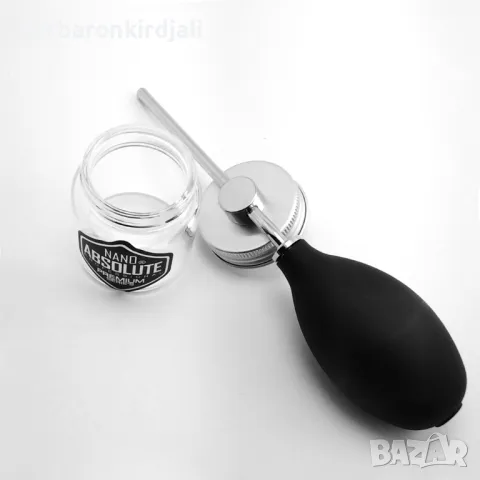 Стъклен апарат за пудра, снимка 6 - Козметични уреди - 48088903