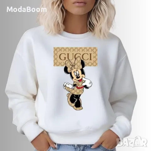 Gucci бяла дамска блуза 