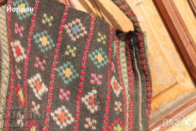 Овчарска вълнена торбичка , снимка 4 - Антикварни и старинни предмети - 38647013