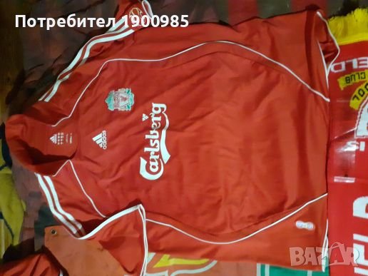 Кутия на Ливърпул,Liverpool,фанелка,екип,шал,книги,знаме,отбори и др. , снимка 6 - Футбол - 41949660