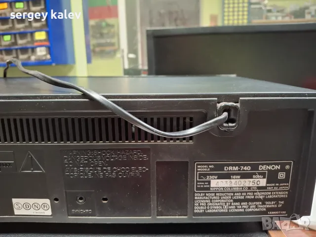 Касетен дек Denon drm-740, снимка 4 - Декове - 56338203