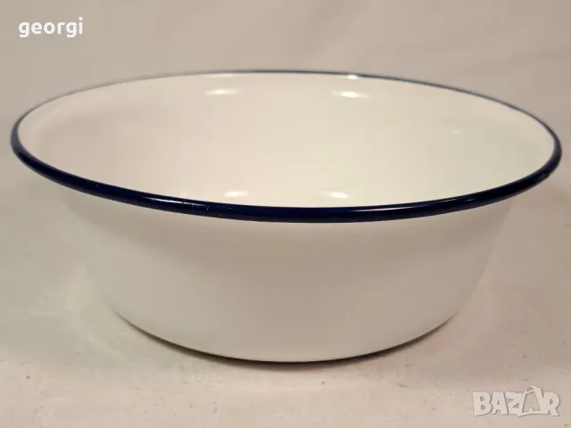 метална емайлирана купа  21/5, снимка 1