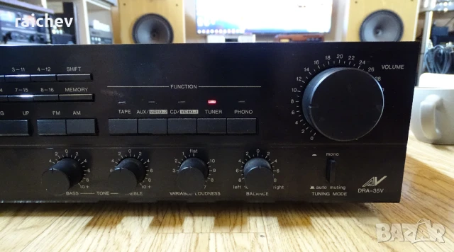 Denon DRA-35V – Стерео ресивър от серията прецизен аудио компонент ★ █▬█ █ ▀█▀ ★, снимка 3 - Ресийвъри, усилватели, смесителни пултове - 51391776