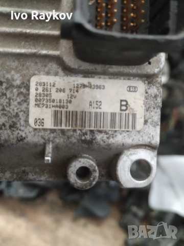 Компютър Двигател 1.6 16V за Alfa Romeo 147 , 0261206714 , me731ha003  , снимка 3 - Части - 53669614