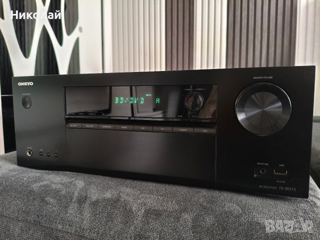 5.1 аудио ресивър Onkyo TX-SR373, снимка 2 - Ресийвъри, усилватели, смесителни пултове - 53151267