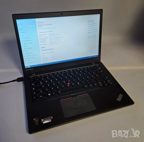 Лаптоп - Lenovo ThinkPAD Т450 - INTEL CORE i5-5300U - 8 GB DDR3 - 256 GB SSD