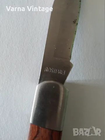 Сгъваем джобен нож EIE KF-753 Lockback Wood., снимка 4 - Колекции - 49191113