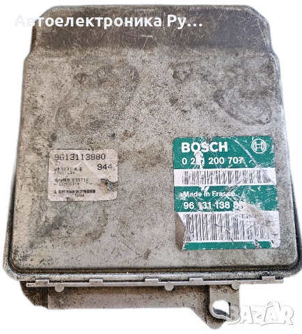 компютър PEUGEOT CITROEN BOSCH, 0 261 200 707, 0261200707, 96 131 138 80