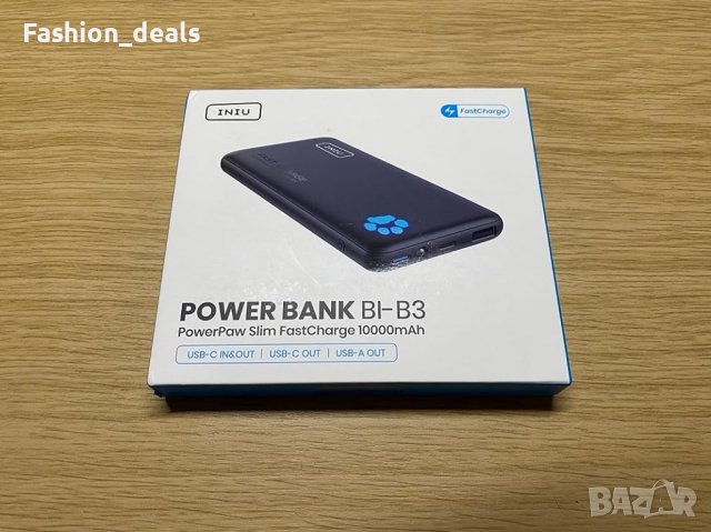 Ново Преносимо зарядно устройство 10000mAh 22,5W PowerBank USB C , снимка 9 - Външни батерии - 41652303