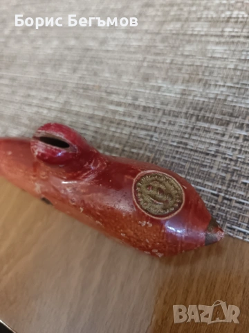 Старинна керамична окарина стар духов инструмент, снимка 7 - Антикварни и старинни предмети - 53863594