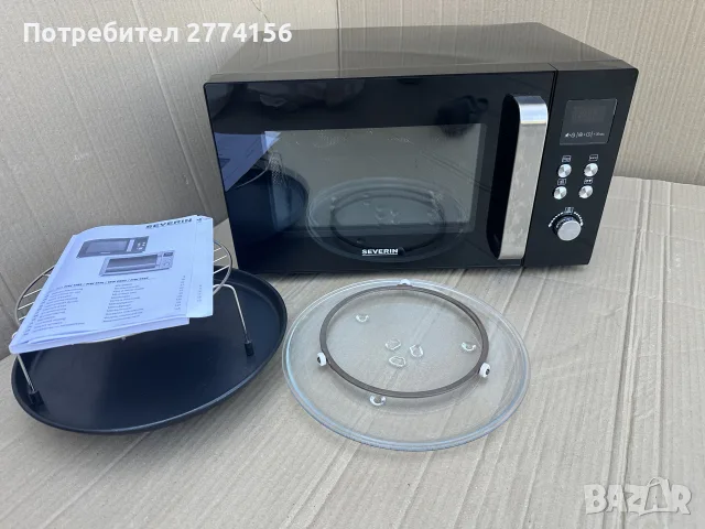 SEVERIN MW 7752 – 3 в 1 микровълнова фурна с грил и горещ въздух