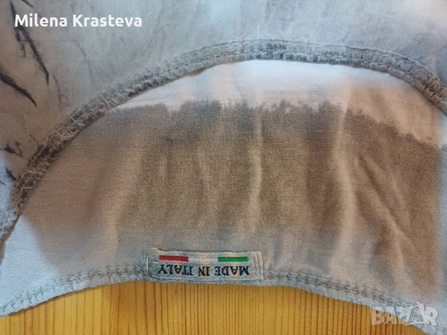 ITALY блуза с послание, снимка 4 - Тениски - 53461968