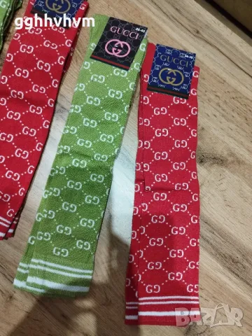 дамски чорапи до коляното на Gucci, снимка 5 - Дамски чорапи - 47306852