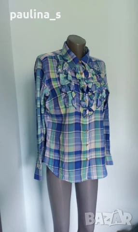 Три различни броя / Изумителна маркова риза с жабо / голям размер , снимка 15 - Ризи - 36365087