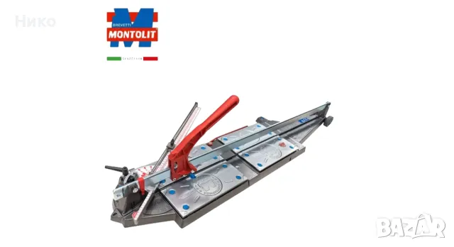 Ръчна машина Montolit Masterpiuma 125BP за рязане на плочки от керамика, порцелан и гранитогрес.