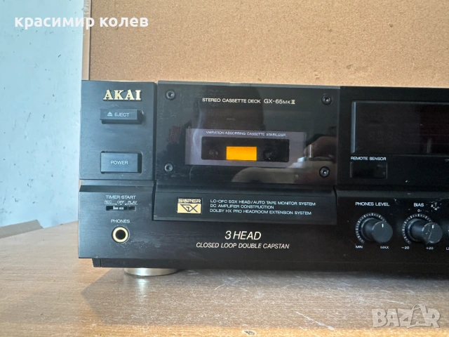  триглав дек "AKAI GX-65 mark mkII", снимка 2 - Декове - 53773041