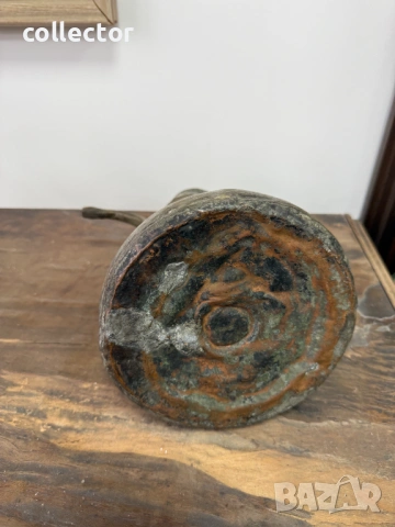 Меден османски ибрик / кана / съд. №7822, снимка 9 - Антикварни и старинни предмети - 53046073