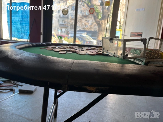 Згаваема маса за Тексас холден покер , снимка 4 - Настолни игри - 53113928