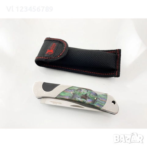 Голям сгъваем  нож Columbia 260 - 95х220, снимка 8 - Ножове - 51435505