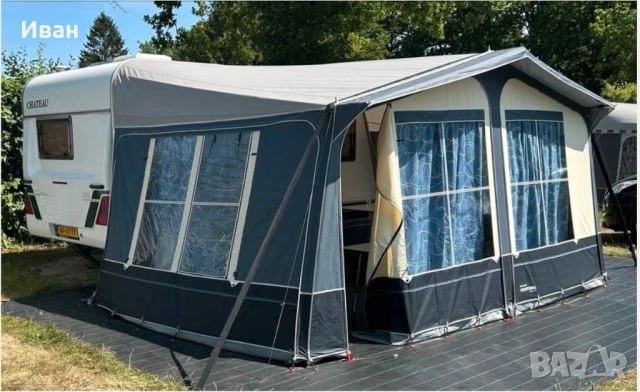 2023г Форселт за каравана ISABELLA VENTURA PACIFIC D300. Размер 925 (911-935)см.Опция за висок анекс, снимка 2 - Палатки - 50217304