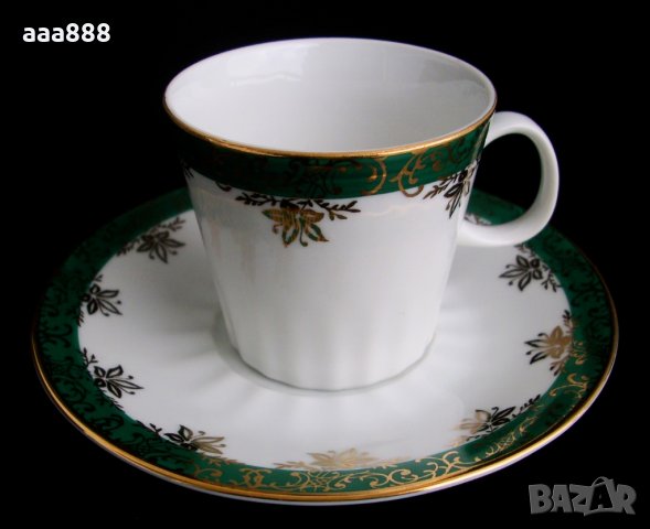 Луксозен сервиз за кафе EPIAG D.F.  Карловарски порцелан Бохемия, снимка 8 - Сервизи - 35811907