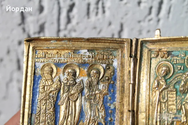 Руска нагръдна икона, снимка 10 - Икони - 50109463