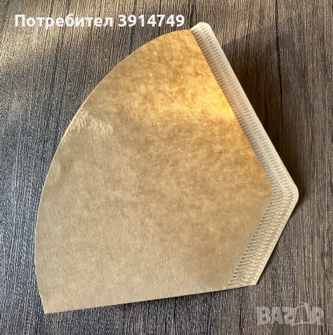 Филтър /филтри за кафе #4; неизбелвани, необработвани с химикали; много здрава натурална хартия!