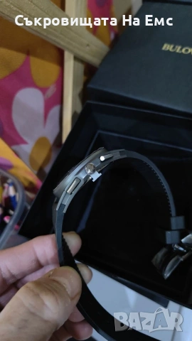 Bulova Curv Chronograph Нов -600 евро , снимка 2 - Мъжки - 53816727