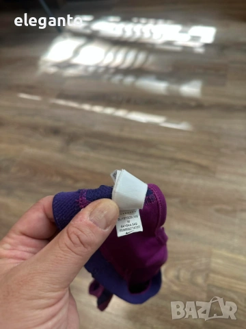 Оригинално дамско бюстие NIKE PRO Dri Fit PRETTY IN PURPLE Sports Bra  Running Yoga Dance , М размер, снимка 7 - Корсети, бюстиета, топове - 53796885