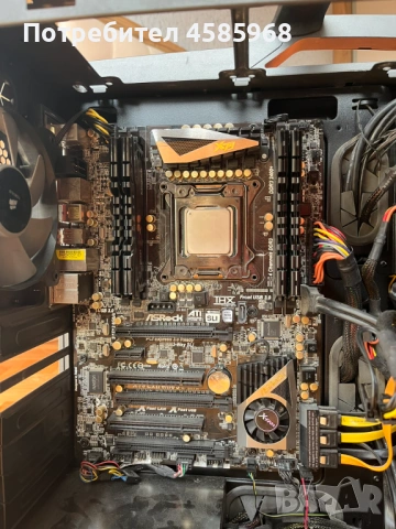 X79 Extreme3 + i7-3820 + 32GB HyperX Fury RAM – комплект