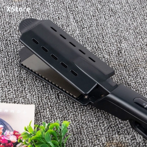 Професионална турмалинова преса за коса с йони, за всички типове коса , снимка 3 - Преси за коса - 52588844