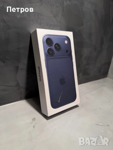 ЧИСТО НОВ! Iphone 17 Pro Blue 256 GB, снимка 2 - Apple iPhone - 53613035
