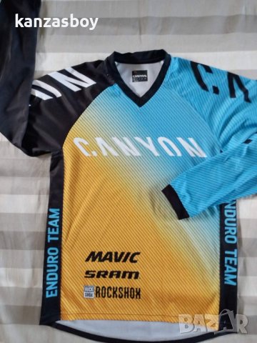 canyon pure cycling - ендуро блуза КАТО НОВА, снимка 3 - Спортни дрехи, екипи - 41480145