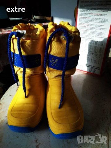 Детски апрески ботушки 24-26 номер, снимка 4 - Детски боти и ботуши - 31934833