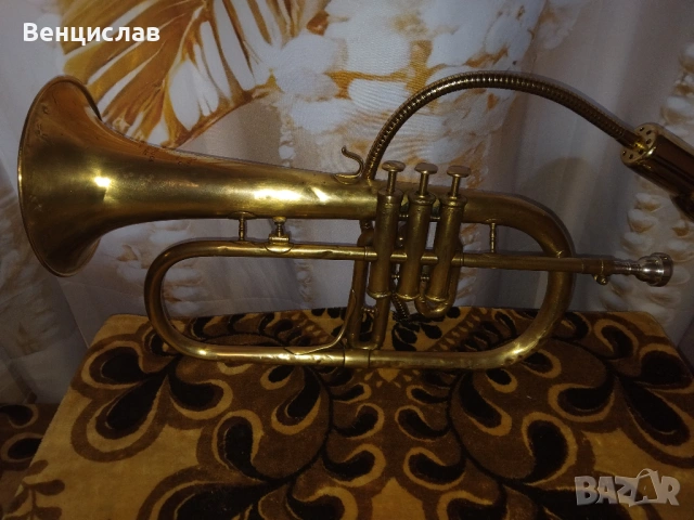 Стара  флигорна , снимка 2 - Антикварни и старинни предмети - 53326127