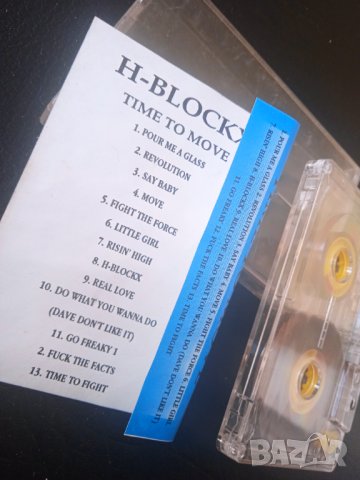 H-Blockx – Time To Move - аудио касета музика, снимка 2 - Аудио касети - 44244204
