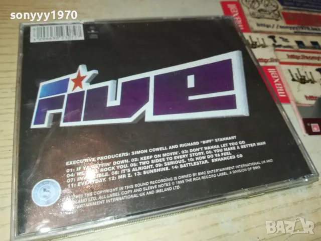FIVE CD 0305250500, снимка 13 - CD дискове - 50136090