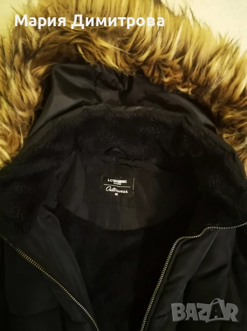 Дамско топло яке с качулка, снимка 7 - Якета - 52879413
