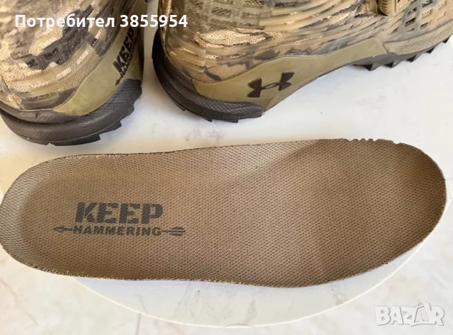 ПРОМОЦИЯ ДО КРАЯ НА МАЙ! Мъжки  обувки Under Armour CH1 Gore tex, снимка 8 - Мъжки ботуши - 50158547