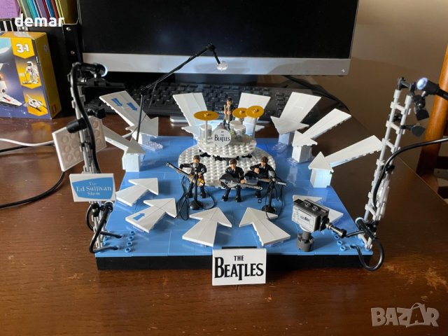 MEGA The Beatles Колекционерска строителна играчка с 681 части, снимка 7 - Колекции - 44499855