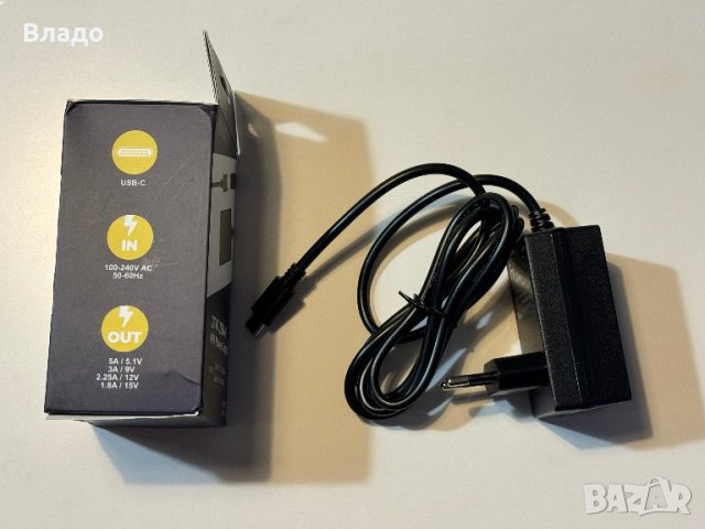 Захранване за Raspberry Pi 5 USB-C 27W, снимка 3 - Захранвания и кутии - 44198488