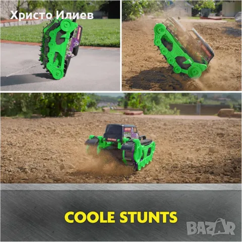 Кола Monster Jam RC с дистанционно за всякакви терени вода 1:15 Голяма, снимка 3 - Коли, камиони, мотори, писти - 48992379