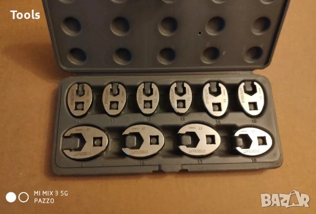 NAPA 10броя качествени вложки тип ключове комплект