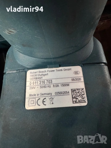 Bosch Professional GSH 11E Къртач, снимка 5 - Къртачи - 53414559